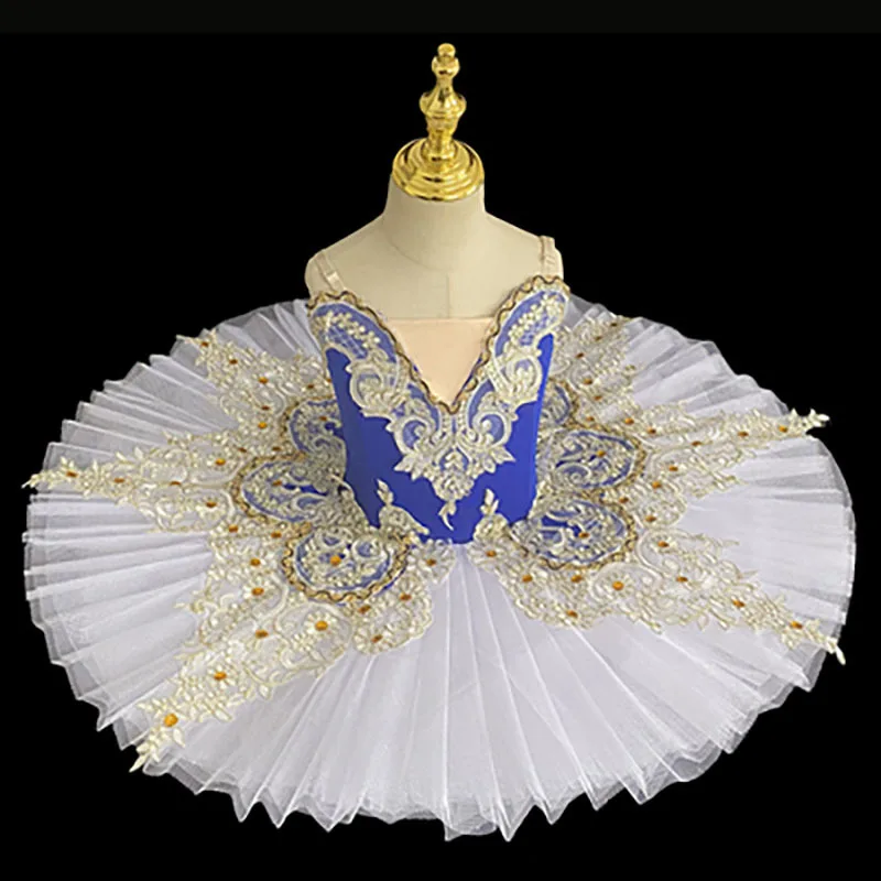 2022 großhandel Professionelle Ballett Tutu Erwachsene Kind Blume Ballett Kleid Für Mädchen Kinder Trikot Ballerina Kleid Frauen Dance Tragen