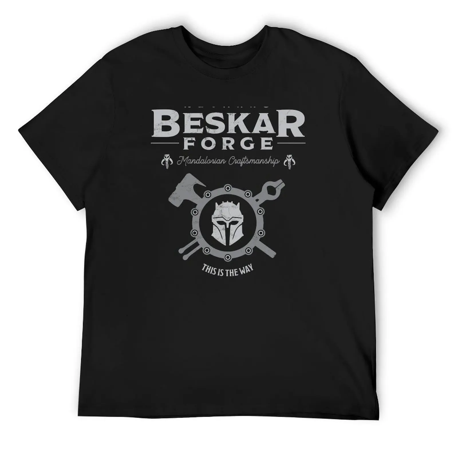 

Beskar Forge Steel T-Shirt summer top Personalized t-shirt vintage t shirts plain mens workout shirts