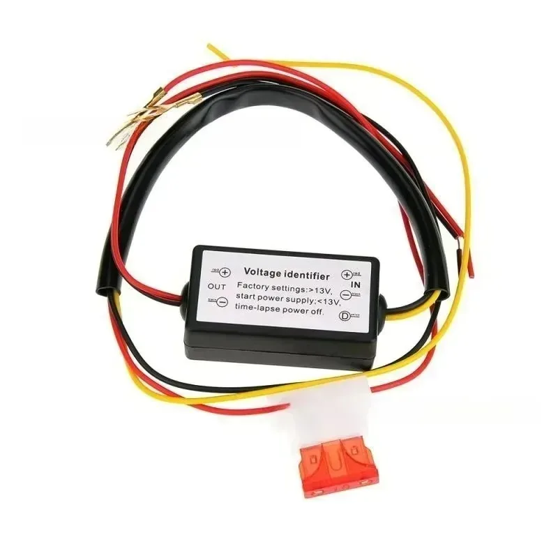 1 قطعة للسيارات السيارات النهار تشغيل ضوء LED DRL تحكم التتابع تسخير باهتة تشغيل/إيقاف الضباب ضوء تحكم مع بدء تخطيط الطاقة