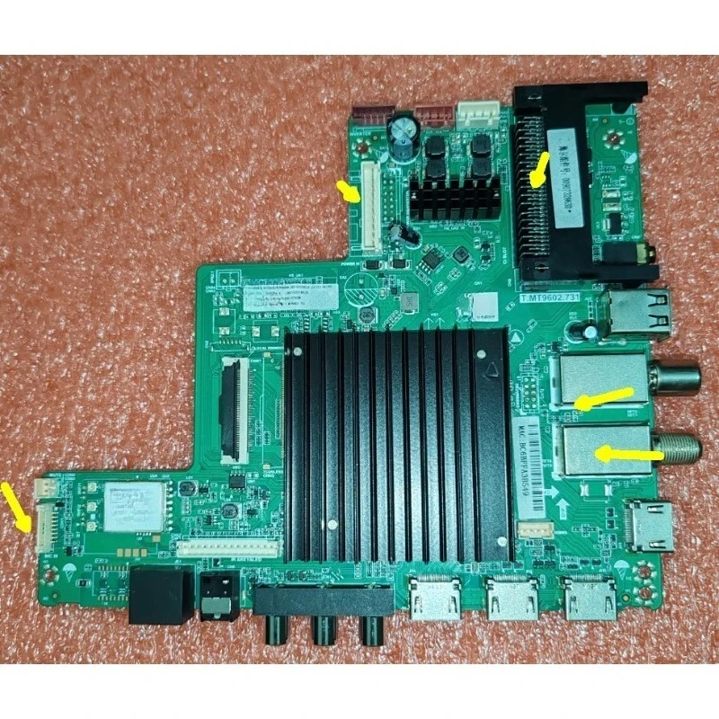 4K Television Mainboard T.MT9602.731 Integrated WiFi Module With Multiple Interfaces Repair Parts