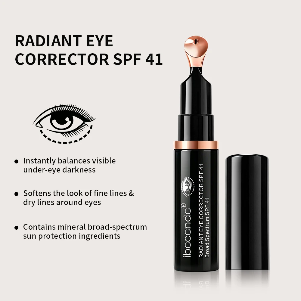 Lakerain Eye Sunscreen Concealer SPF41 Improve Under-eye Darkness Long-lasting Hydration Relieve Swelling Eye Corrector Cream
