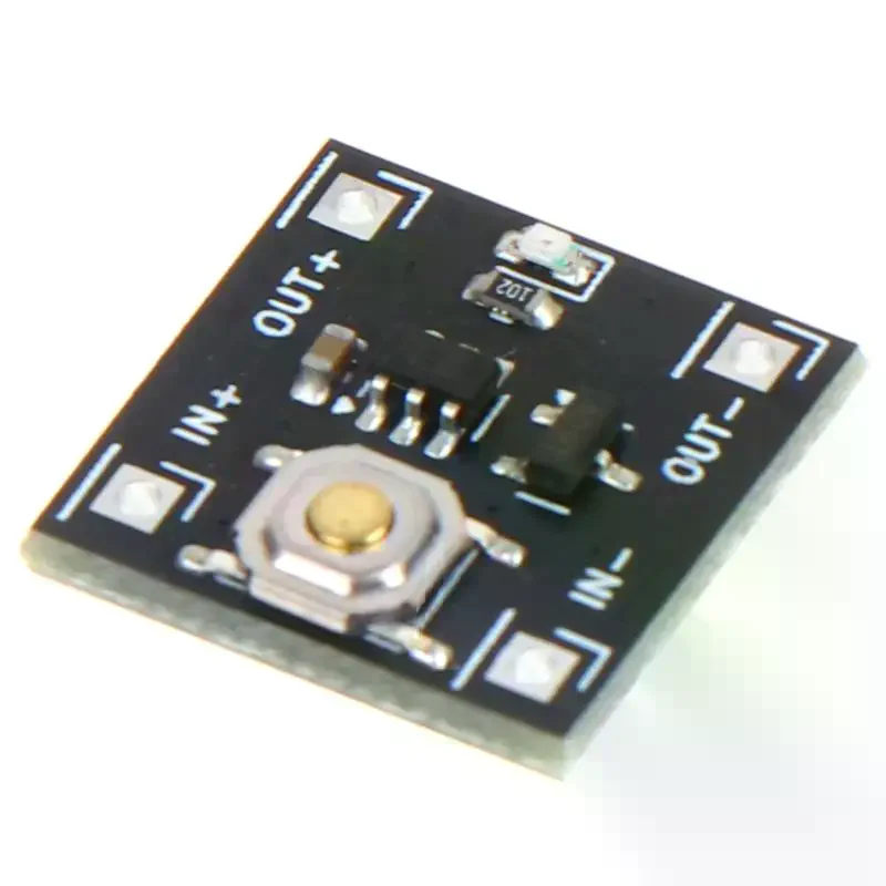 

1/2/3pcs Bistable Switch Module Of Continuous Load 2A DC2.2-5V 0.5uA Low Power Micro One Key Switch