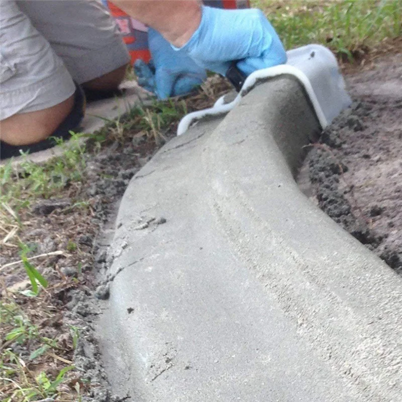 Concrete Mold Pavement Concrete Molding Plastic Concrete Tool With Handle