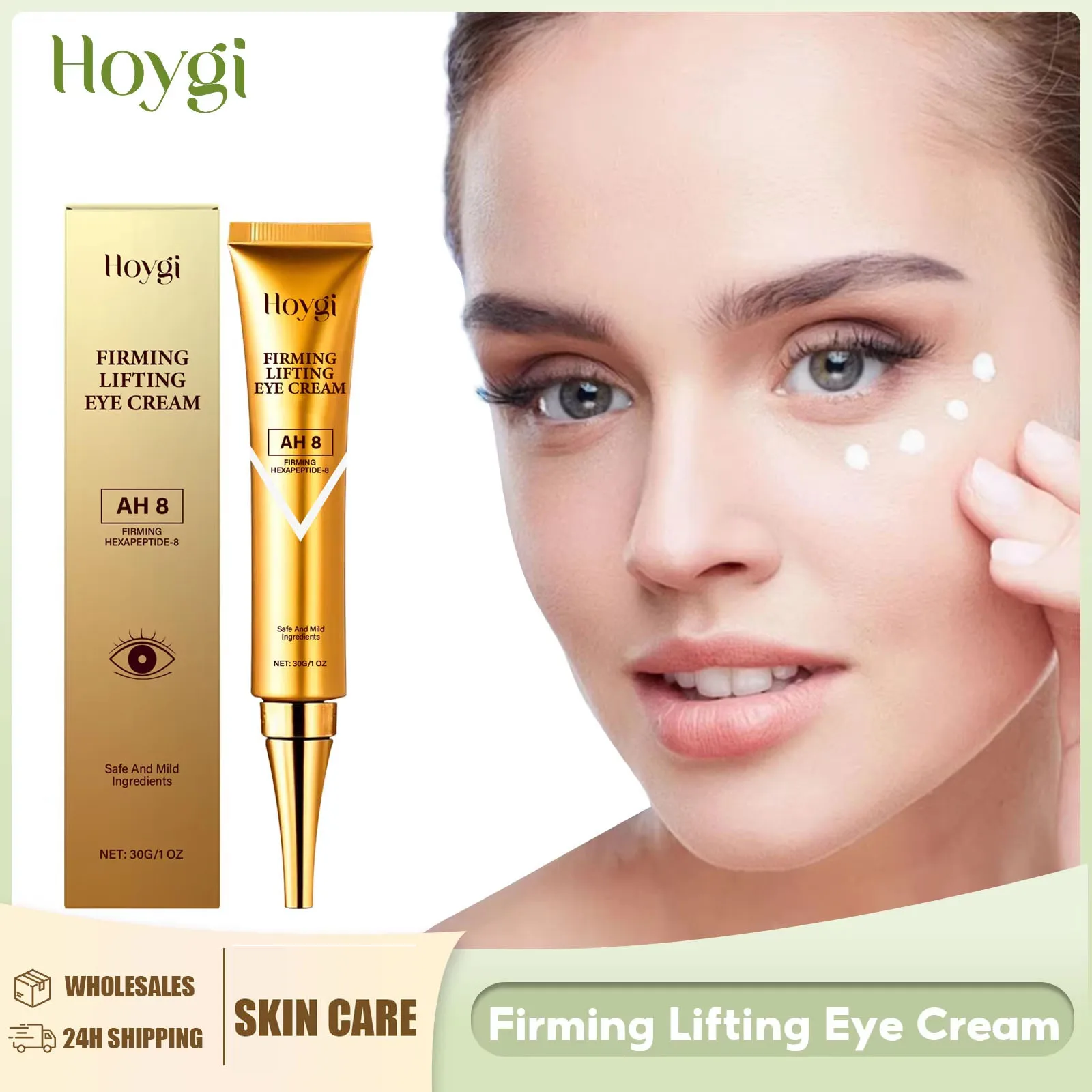 

Пептидный крем для ухода за глазами, уменьшающий тонкие линии глаз, осветляющий темные круги, удаление мешков под глазами, против отечности, укрепляющий лифтинг-крем для глаз