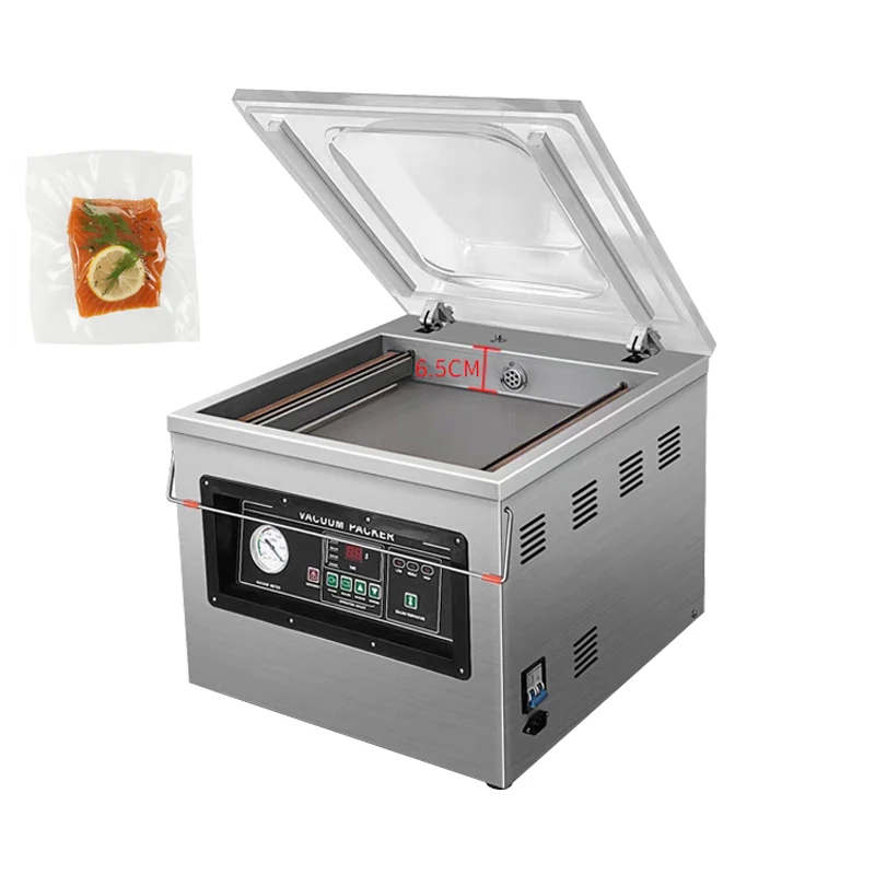 

Rice Brick Vacuum Packaging Machine Small Desktop Stainless Steel Vacuum Sealer Machine