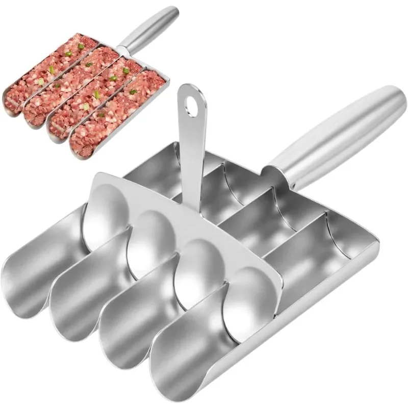 304 Stainless Steel Meatball Maker Household Mold for Meat Balls Fish Balls Shrimp Paste Multi Hole Kitchen Cooking Tool