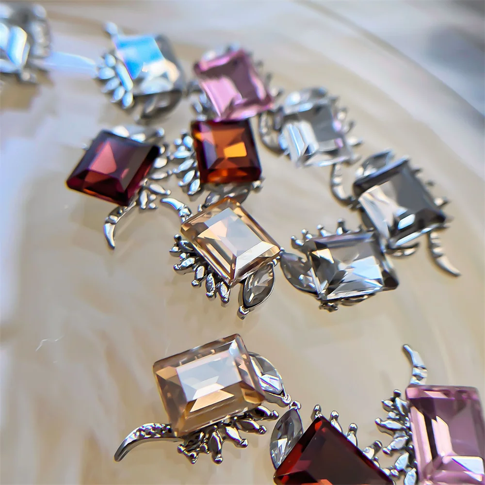 Schöne Nagel bohrer neu sein mehrfarbige Nagel verzierungen Mode Nagel bohrer Strass/Ornamente rechtwinklig