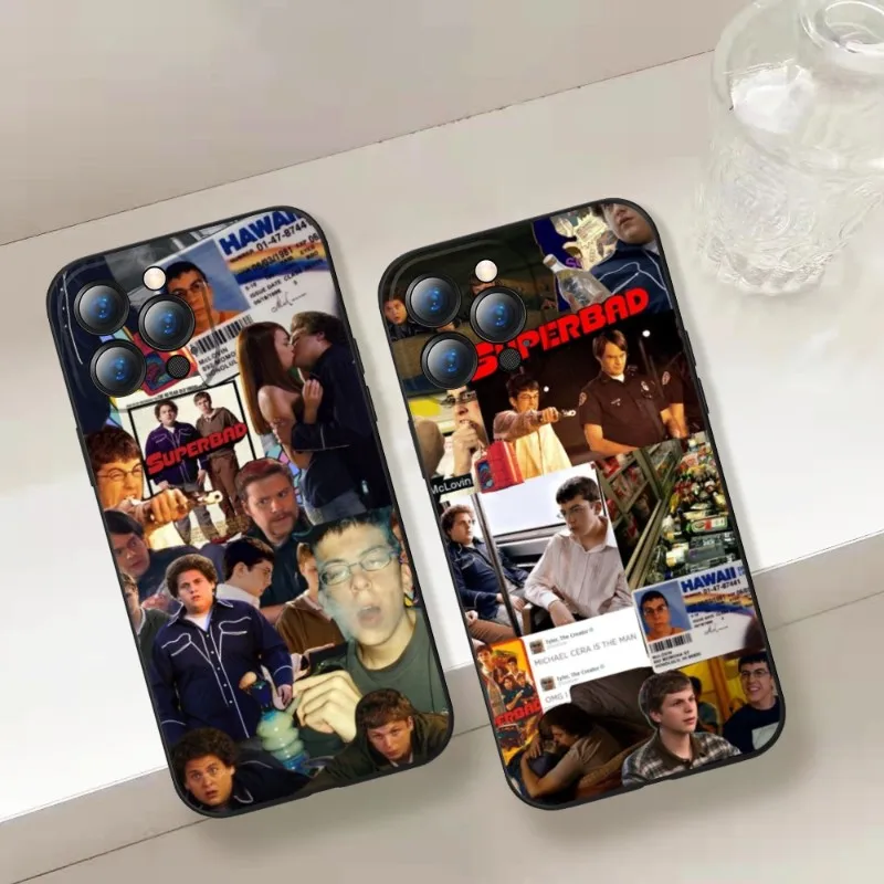 Mclovin Superbad Phone Case For Iphone14 12 11 Pro Max Mini X XR XS 7 8 14 Max SE 2020 Soft Phone Covers