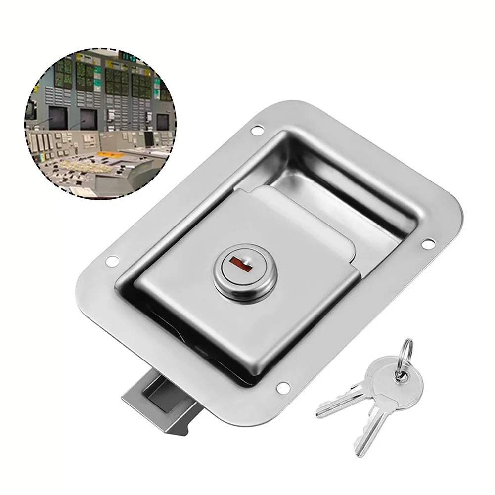 For Electrical Cupboards For RV Camping Doors Tool Box Latch RV Door Latch Paddle Latch Heavy-duty Multi-functional