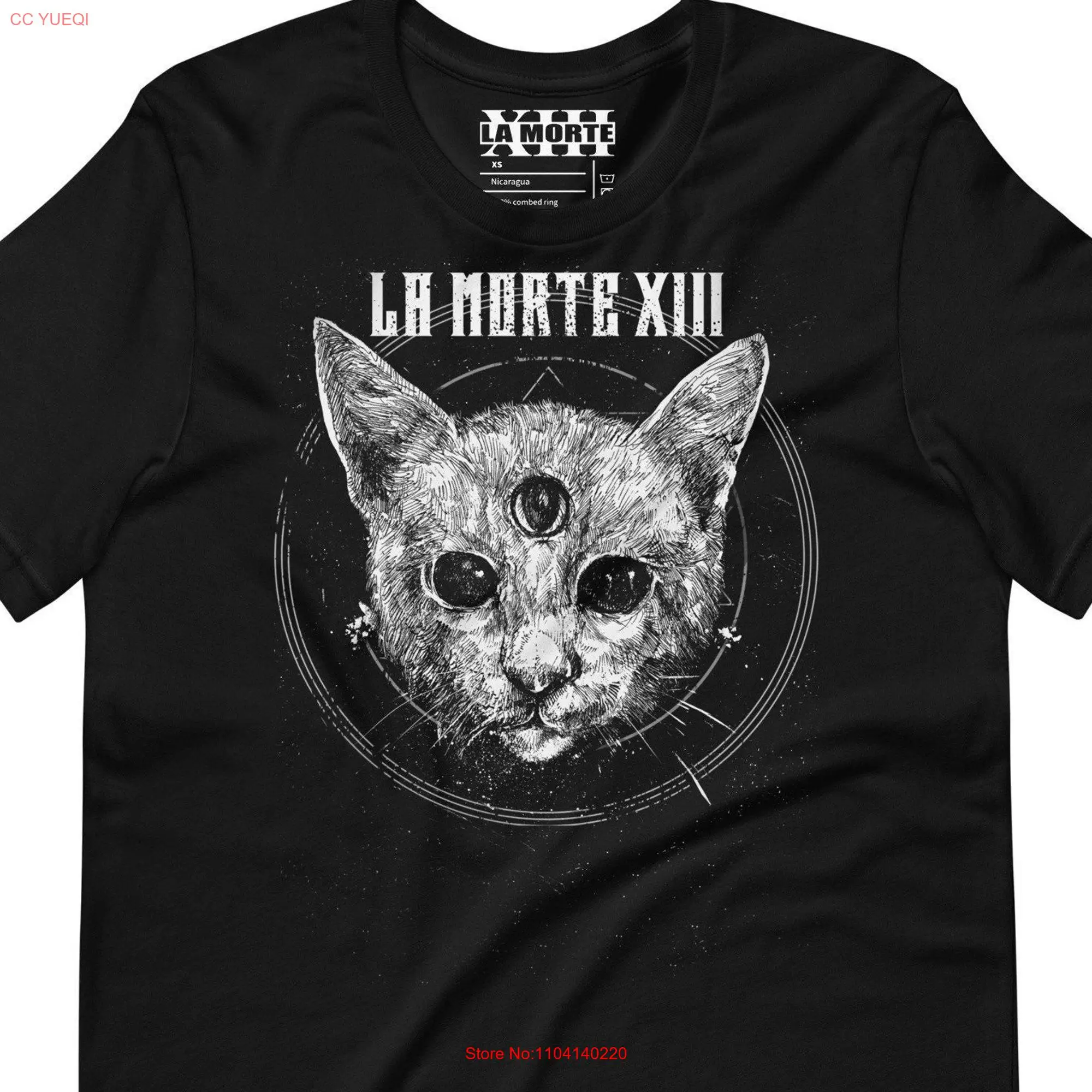 Ajna T Shirt La Morte XIII long or short sleeves