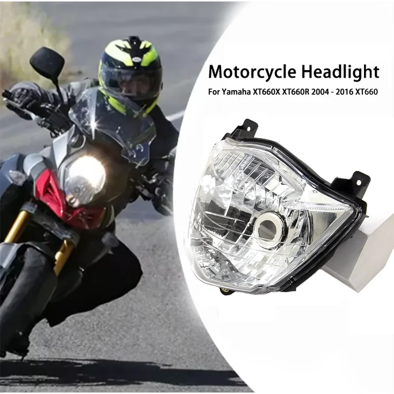 

Мото прожекторы в сборе, фара для Yamaha XT660X XT660R 2004-2016 XT660, передняя вспомогательная фара мотоцикла, абажур