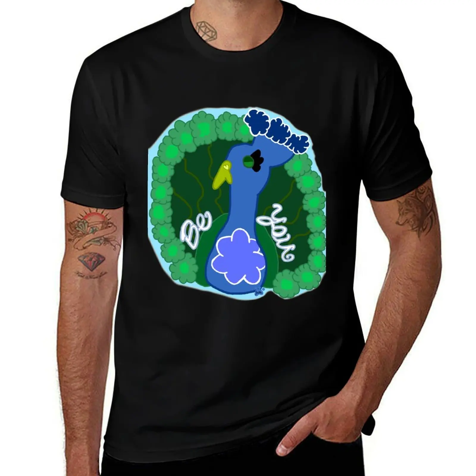 Be You T-Shirt Breathable Mesh Panel T-Shirt