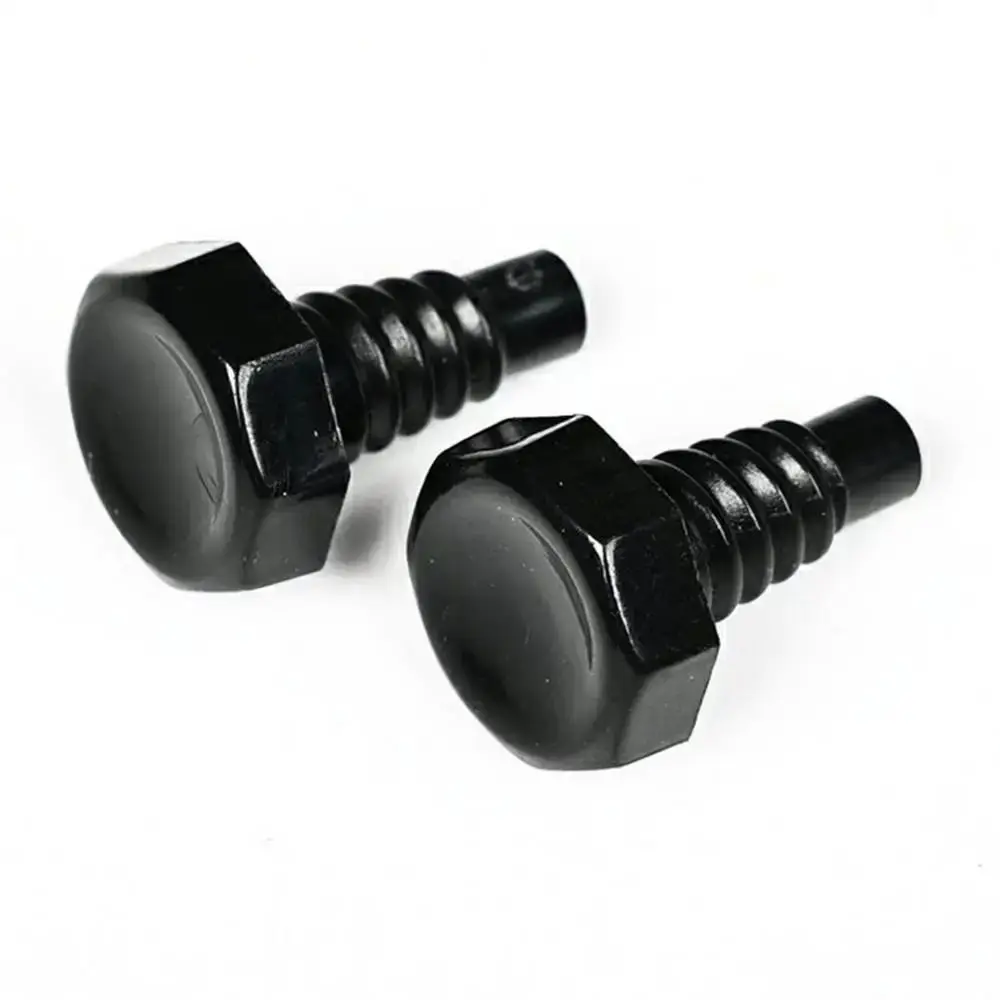 10Pcs New Sharp Nozzle Type Billiard Cue Bottom Covers Pool Cue Bottom Sleeve Screw Tail Plug Protection Plastic Bumper Plug