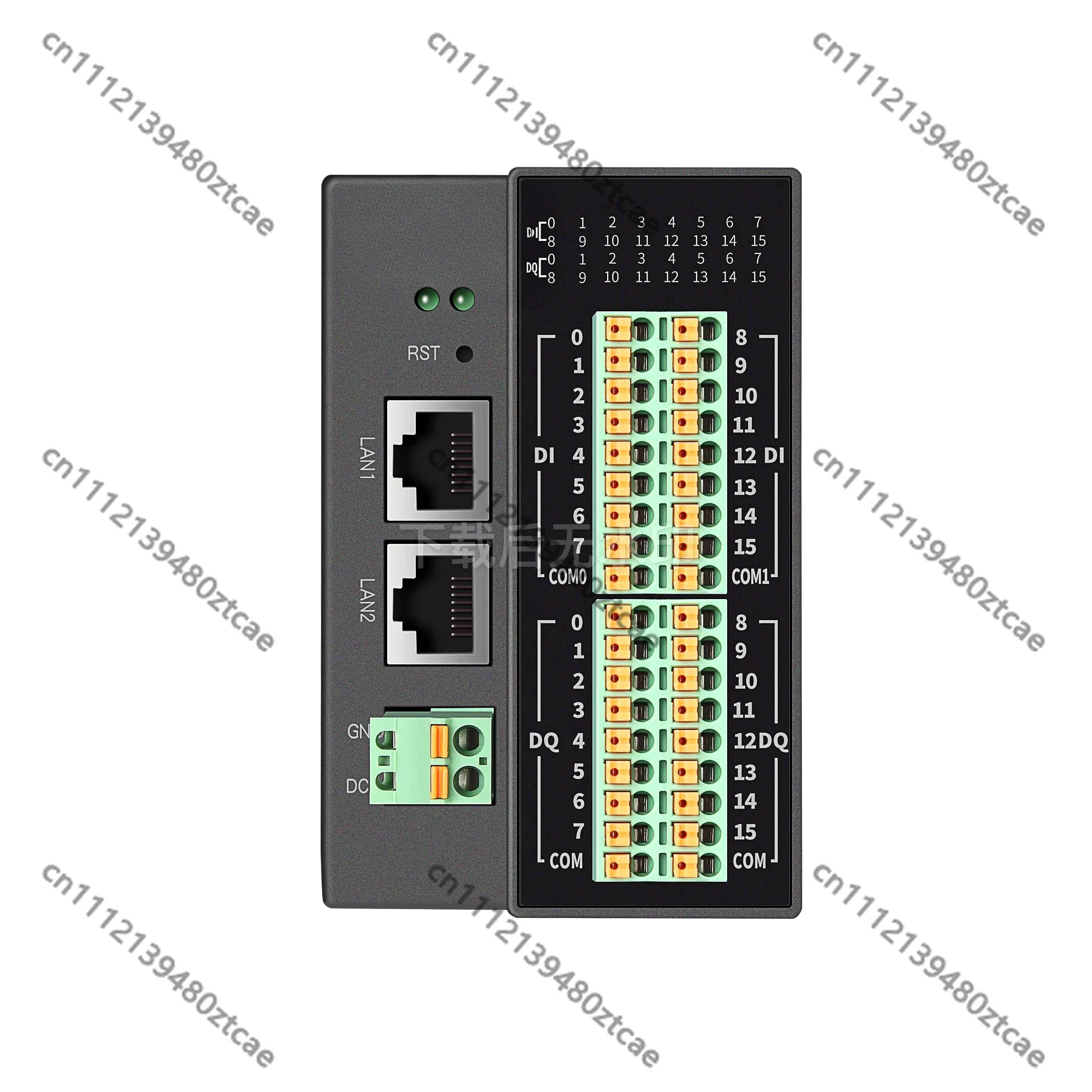 Profinet Distributed Remote IO Module PN Bus Communication with 2‑Way 485 Digital & Analog Quantity