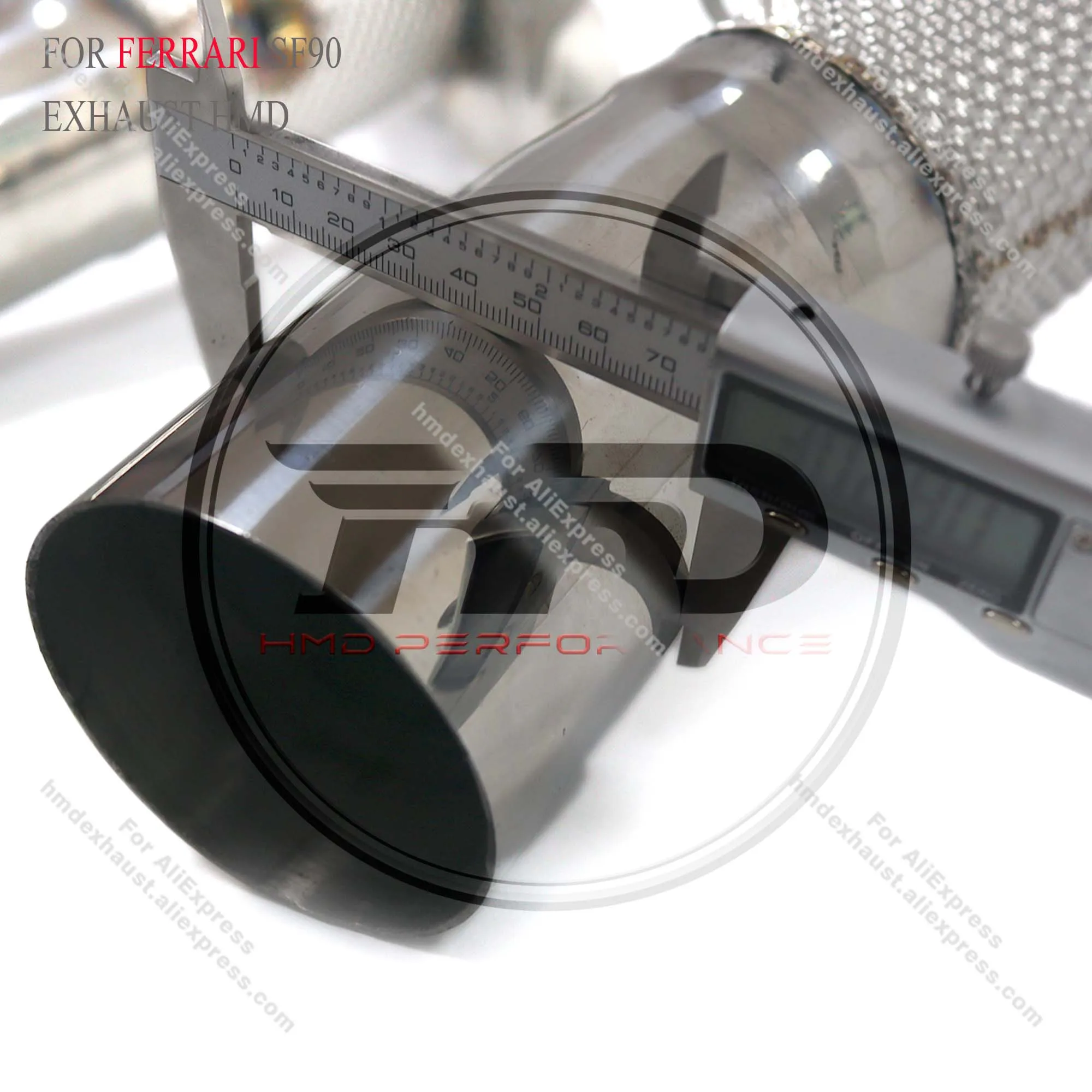 

HMD Stainless steel Exhaust System Performance Catback exhaust for Ferrari SF90 2019+ Without Valves