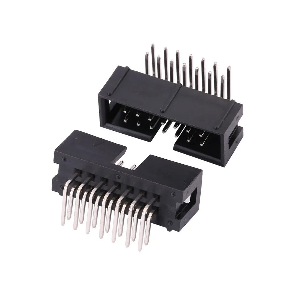 Fc 6/8/10/12/14/16/18/20/24/26/30/34/40/50/60/64pin 2,54mm Pitch Buchse IDC-Buchse Anschluss band kabel DC3 Header Stecker