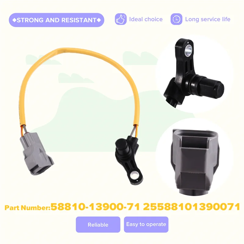 

For Toyota Electric Forklift 7FBR 15 20 25588101390071 Forklift Parts Front Wheel Speed Sensor Bearing-58810-13900-71