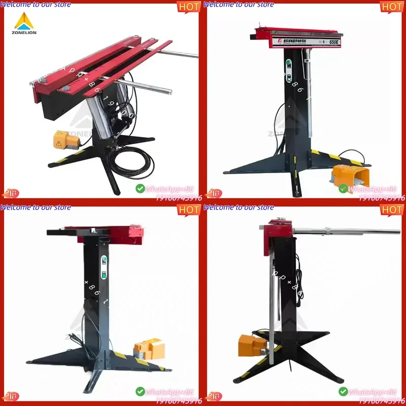 CE Certificate Box and Pan Brake MBM1250 Magnetic Swivelling Bending Machine with Foot Pedal Flanging Machine