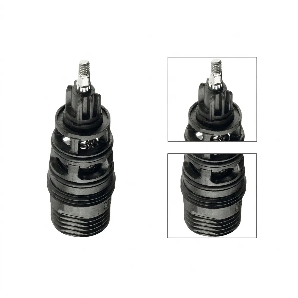 ABS Shower Faucet Cartridge Replacement for Single Handle Mixer Tap Diverter Valve with Long Lasting Sealing Ability