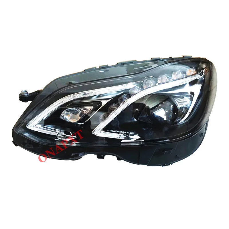 Head Lamp For Benz E-class W212 2010-2015 E200 E260 Turn Signal Flashlight Car Front LED Headlight Assembly Daytime Running Lamp