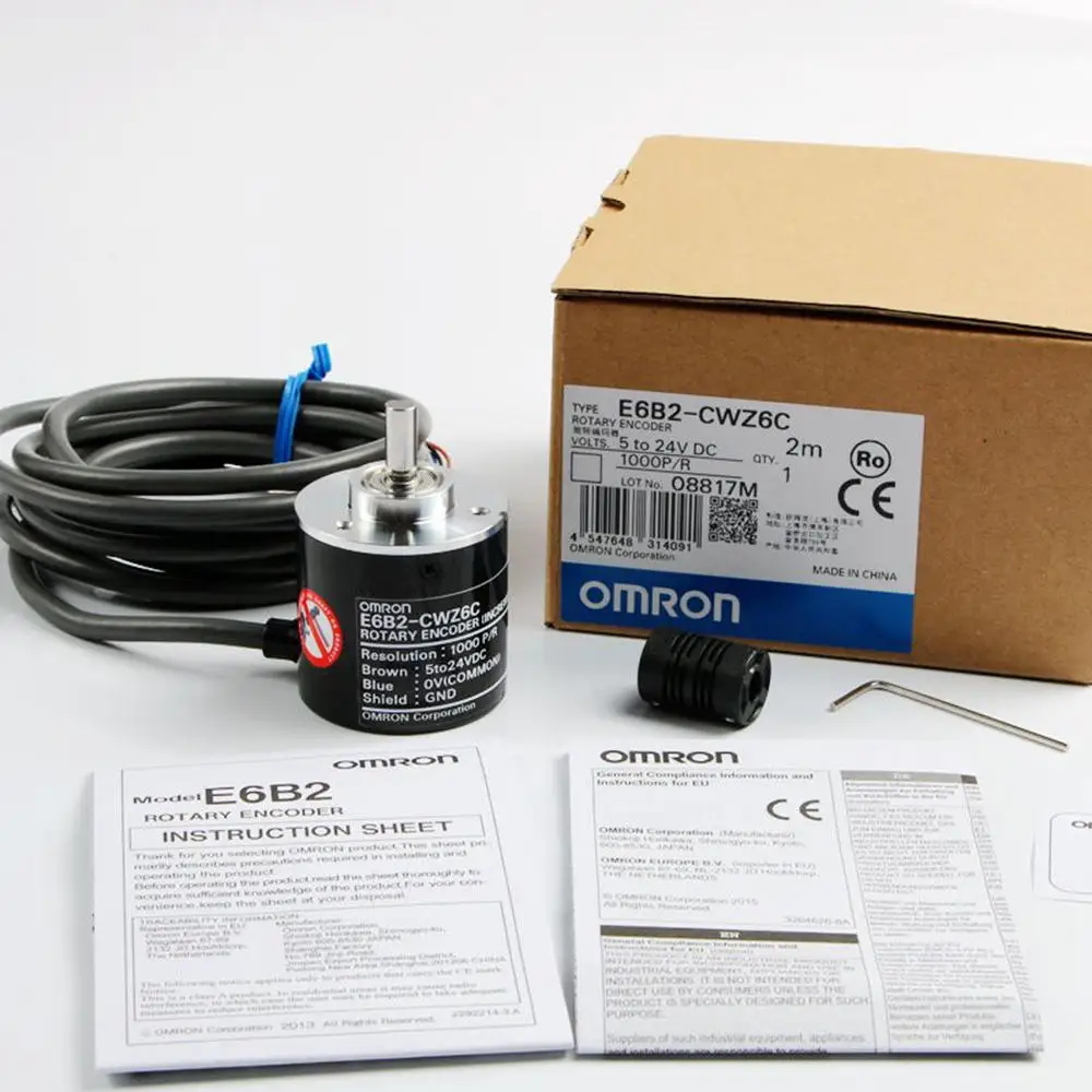 Good Quality E6B2-CWZ6C-1000PPR Rotary Encoder 100 200 300 1024ppr