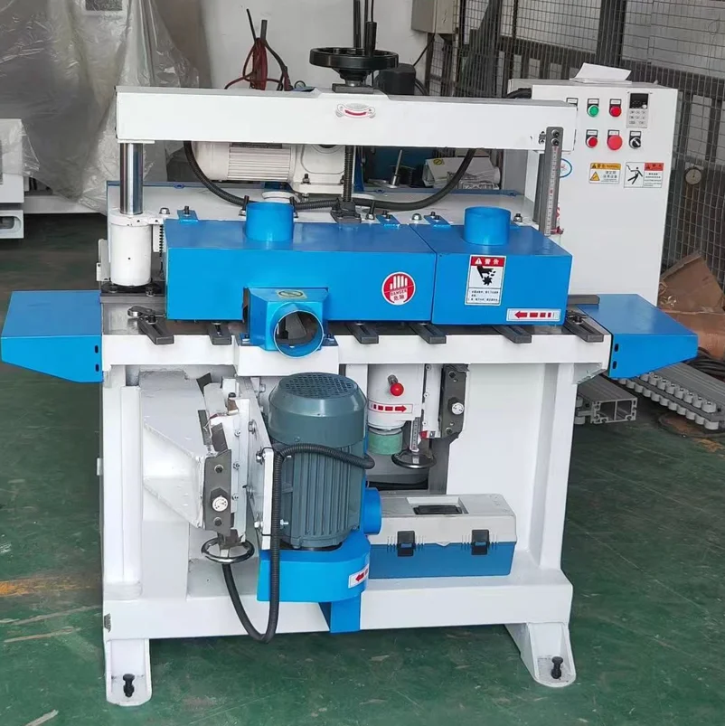 Automatic Vertical Double Side 3 Spindles Wood Milling Spindle Shaper Woodwork Sheet Spindle Moulder