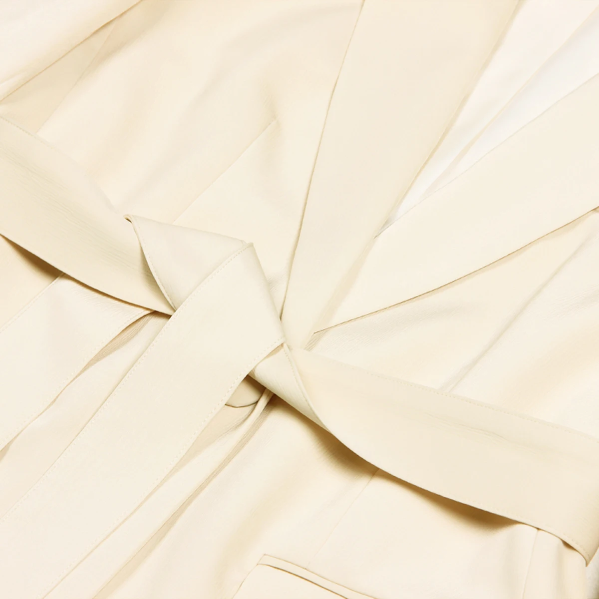 S-XXL High-quality Fashionable New Solid Color Lapel Long Sleeved Belt Suit Straight Leg Pants Commuter Women's Suit