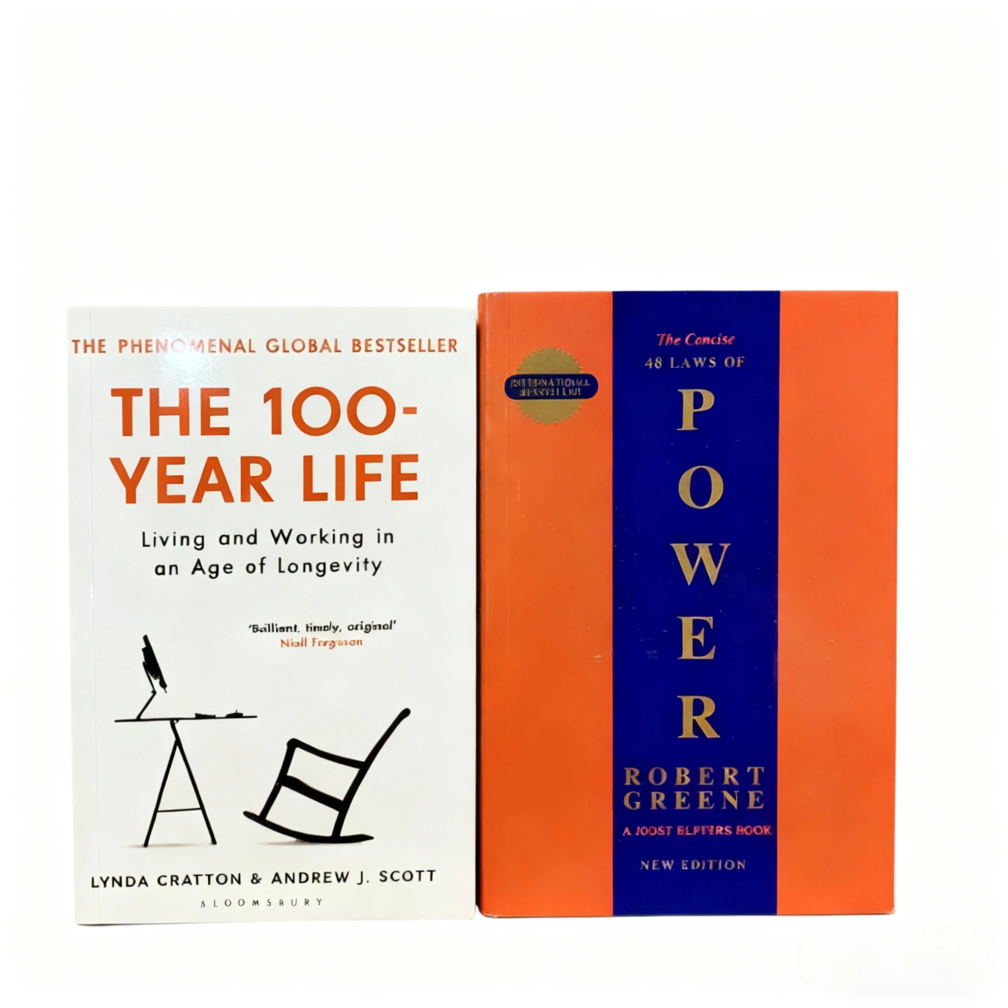 《The Concise 48 Laws Of Power》+《La vie de 100 ans》Le cours de la loi du pouvoir Game Générateurs d'affaires et les politiques HR et l'éducation