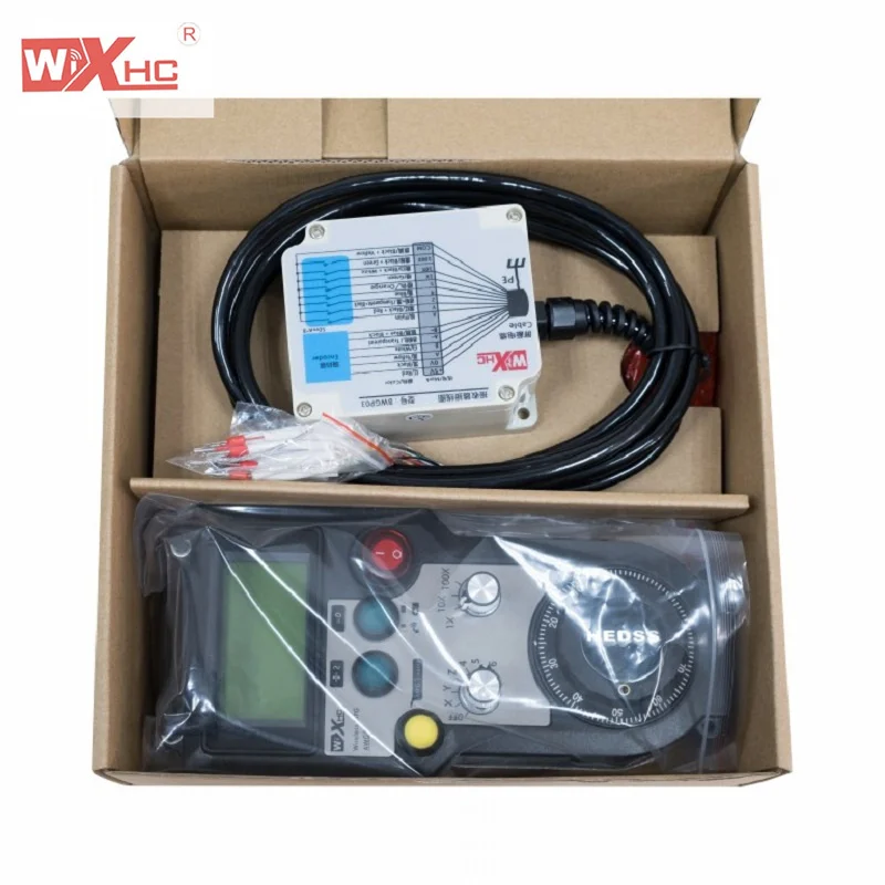 

6 axis CNC Grinding controller CNC Remote MPG Pendant Handhold Encoder with LCD display for Siemens CNC Systems