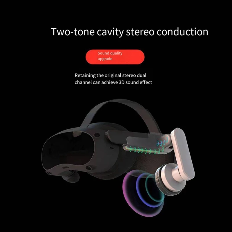 

Для PICO4 Ultra VR гарнитура, наушники, головные уборы, наушники с шумоподавлением, аксессуары VR для улучшения звуковых эффектов-A23U