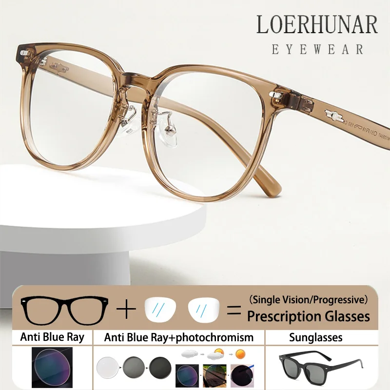 2025 Fashion TR90 Plain Photochromic Men Women Optical Prescription Eyewear Presbyopic Astigmatism Hyperopia Progressive Glasses - Image 3
