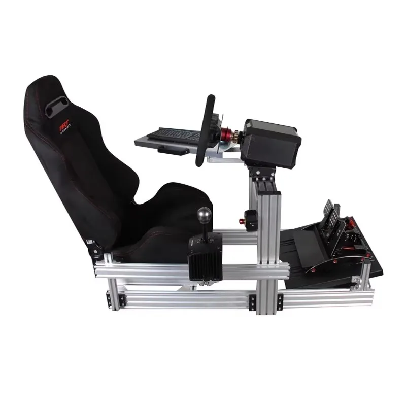 High-quality 4080 aluminum extrusion racing simulator cockpit, suitable for computer games and DIY racing simulator stands