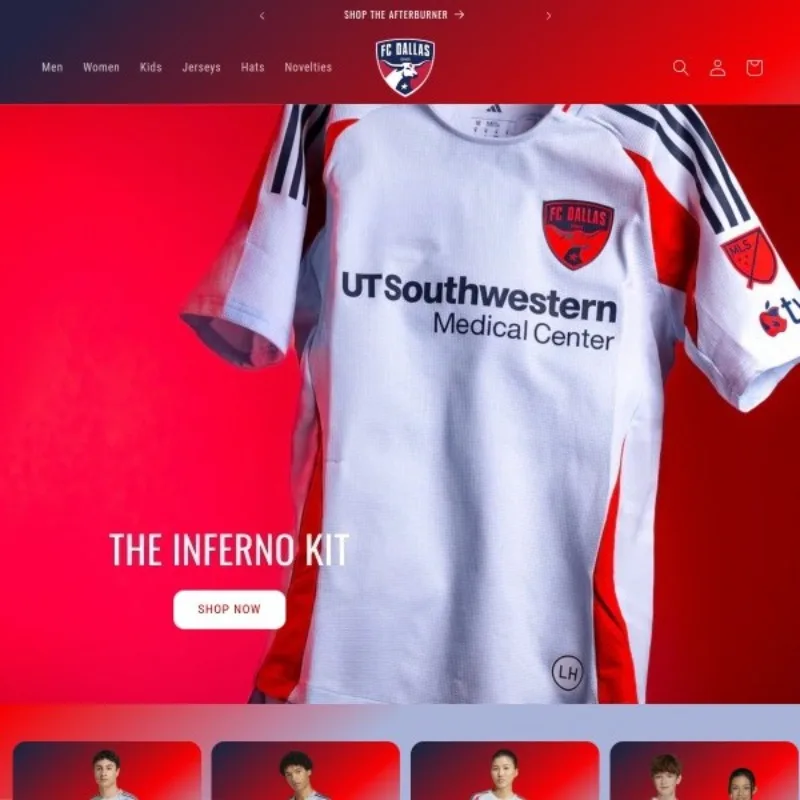 

2025 Summer Hot-selling New Dallas Away Player Jersey Outdoor Training Breathable Quick-drying Casual Short-sleeved T-shirt