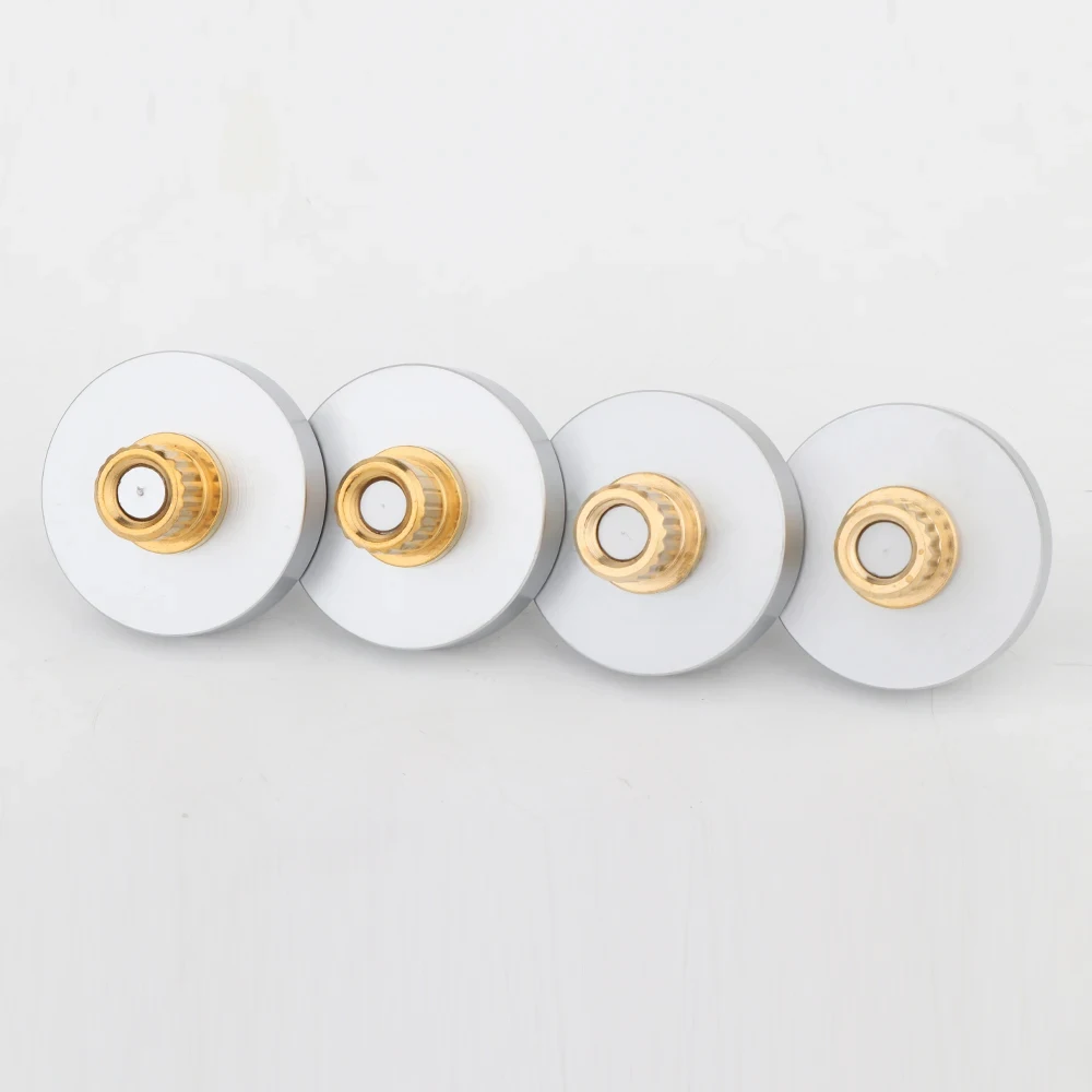 35*47 мм высококачественный Hi-Fi аудио динамик шип изоляционные ножки латунный проигрыватель компакт-дисков/усилитель амортизирующий шип опорная база