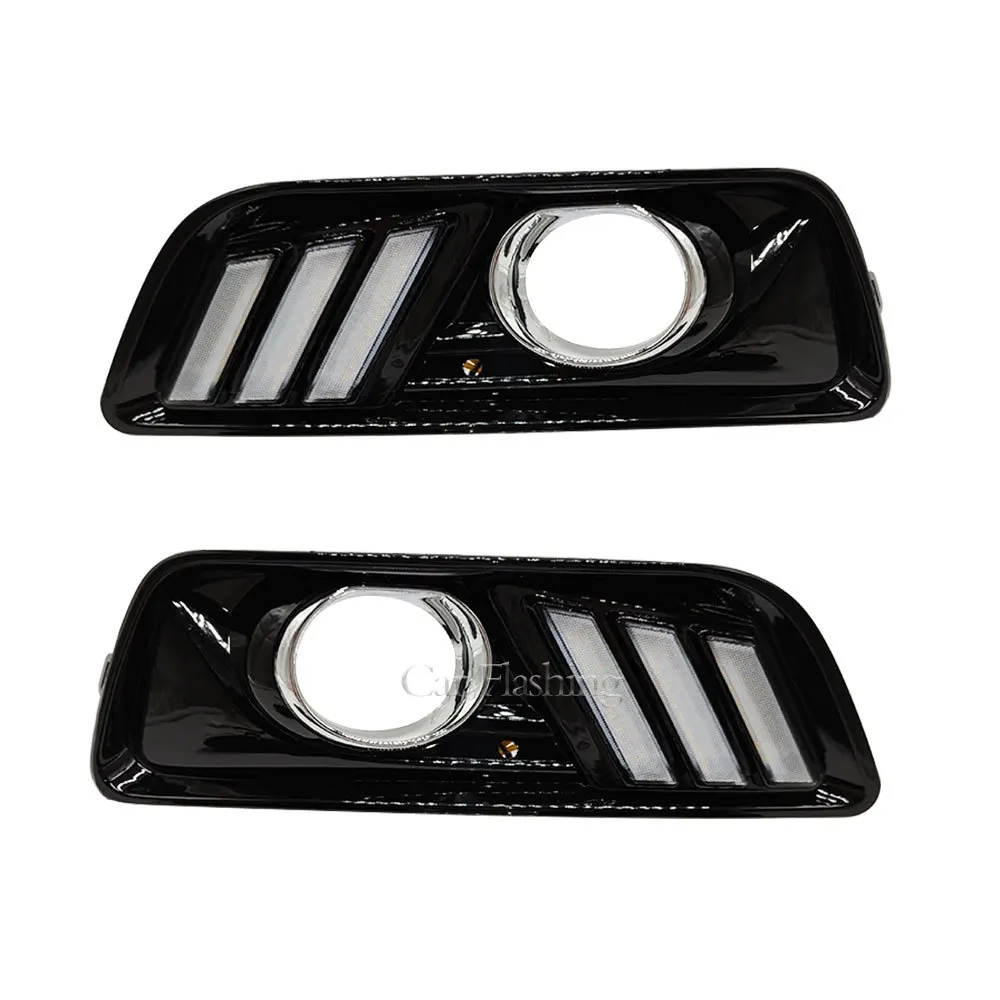 For Chevrolet 12-15 Malibu daytime running light modification special LED daytime running light flow direction