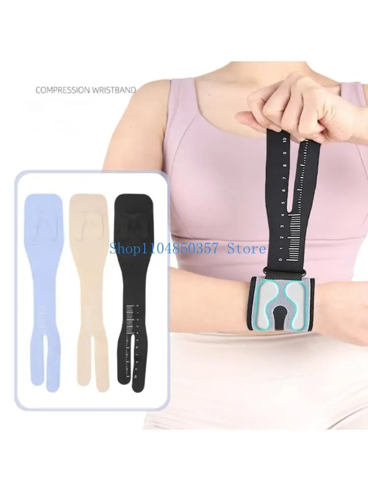 

652F Adjustable Elastic Wrist Support Wrist Wrap Brace For Weightlifting Basketball
