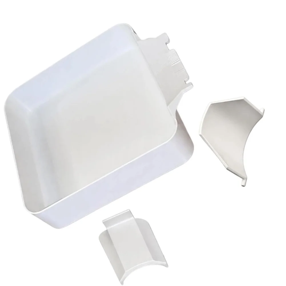 3D Printed Washing Machine Drain Pan with Filter Screen Plastic Catch Tray for Overflow Water and Condensation