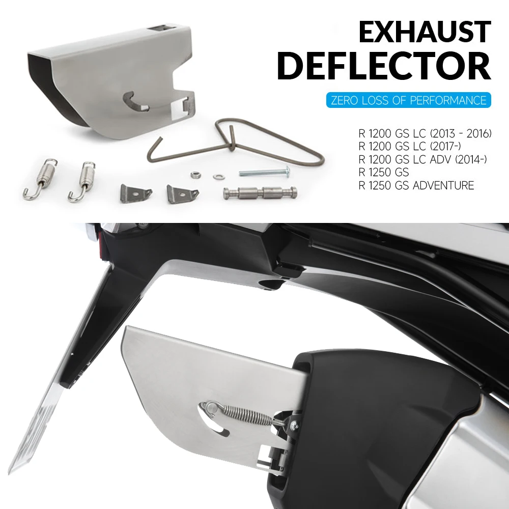 NEW Motorcycle Exhaust Mufflers Baffles Deflector Stainless Steel FOR BMW R1250GS ADV R 1200 1250 GS R1200GS LC ADV Adventure