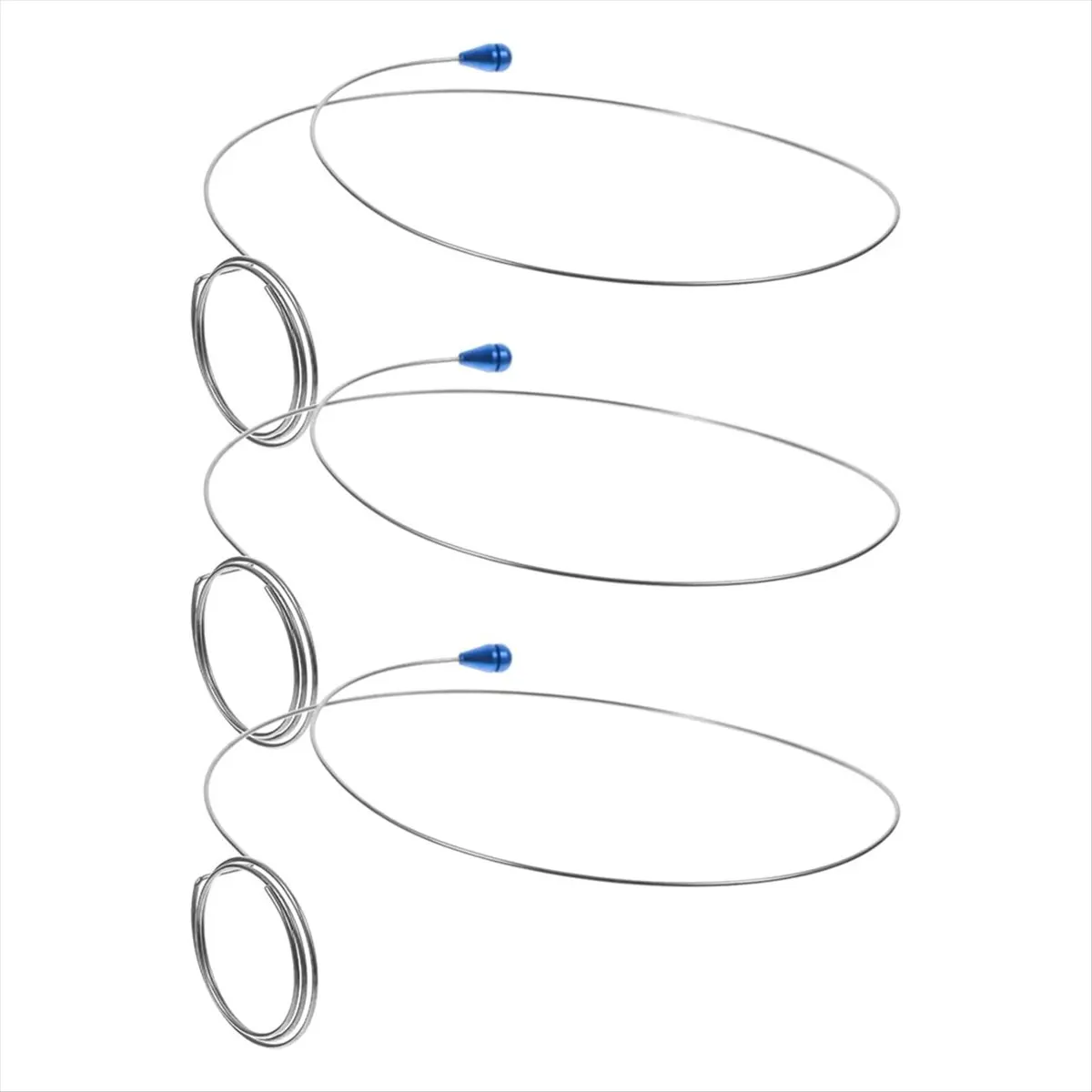 Compatible Cord Holders 3Pcs Stainless Steel Wire Eye Loupe Eyeglasses Holder Band Magnifier Bracket Watch Magnifier Holder