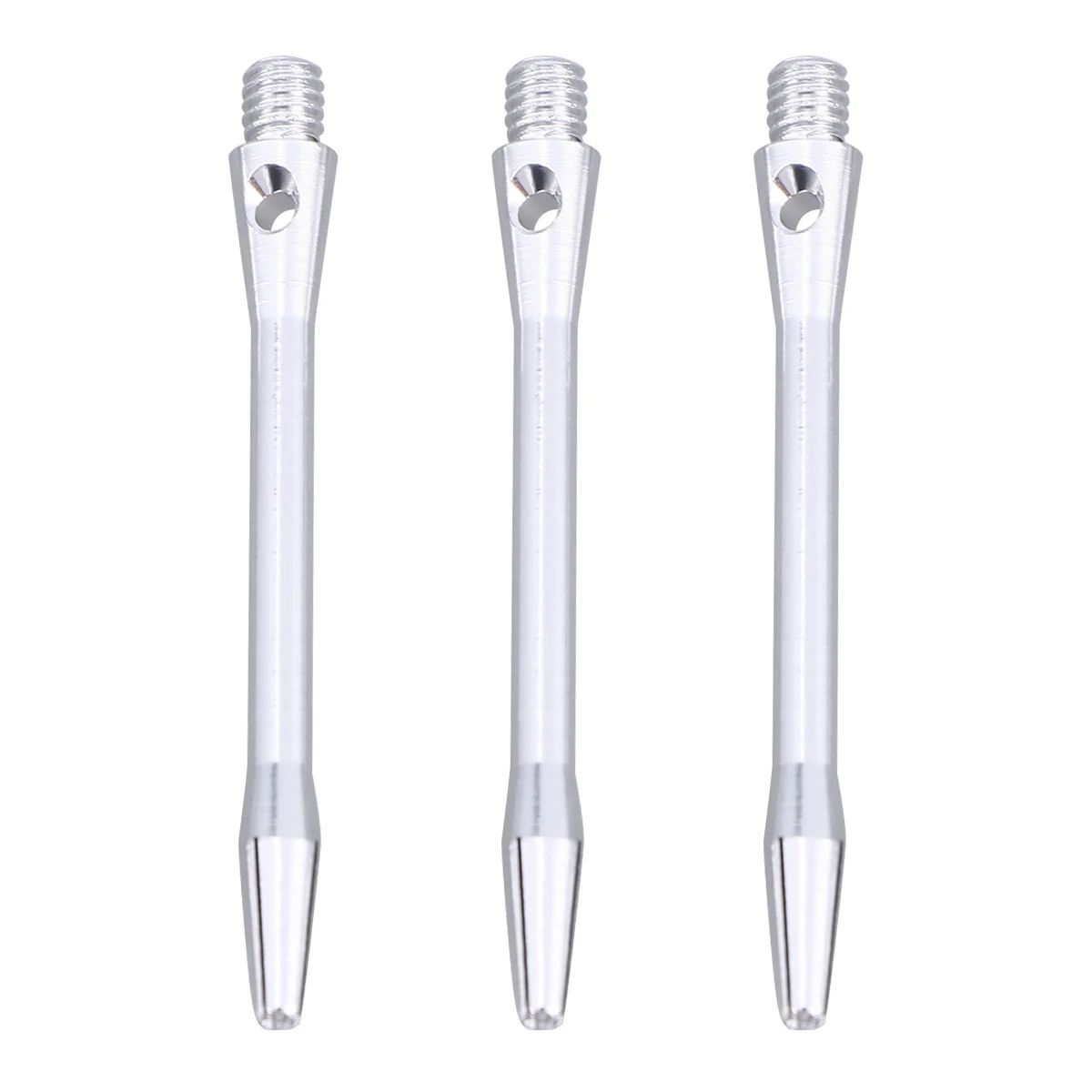 

3pcs 4.5Mm Metal Dart Shafts Aluminium Alloy Professional Set 48Mm Medium Length Front-Loaded Balance Flight Path Throwing