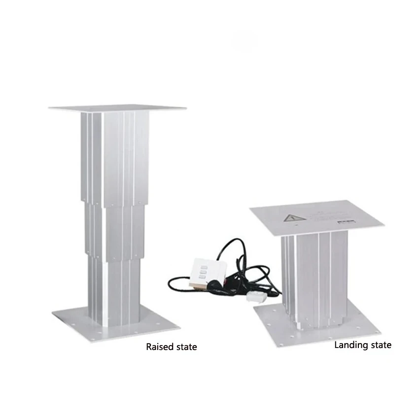Electric tatami large aluminum lift household pedal meter lifting table