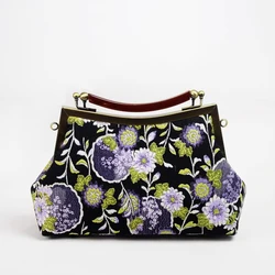 Spring Flowers Top Handle Bags Bag Mother Gift Chic Lady Women's Handbags Purses Classic Vintage Style Bags Bag for Women