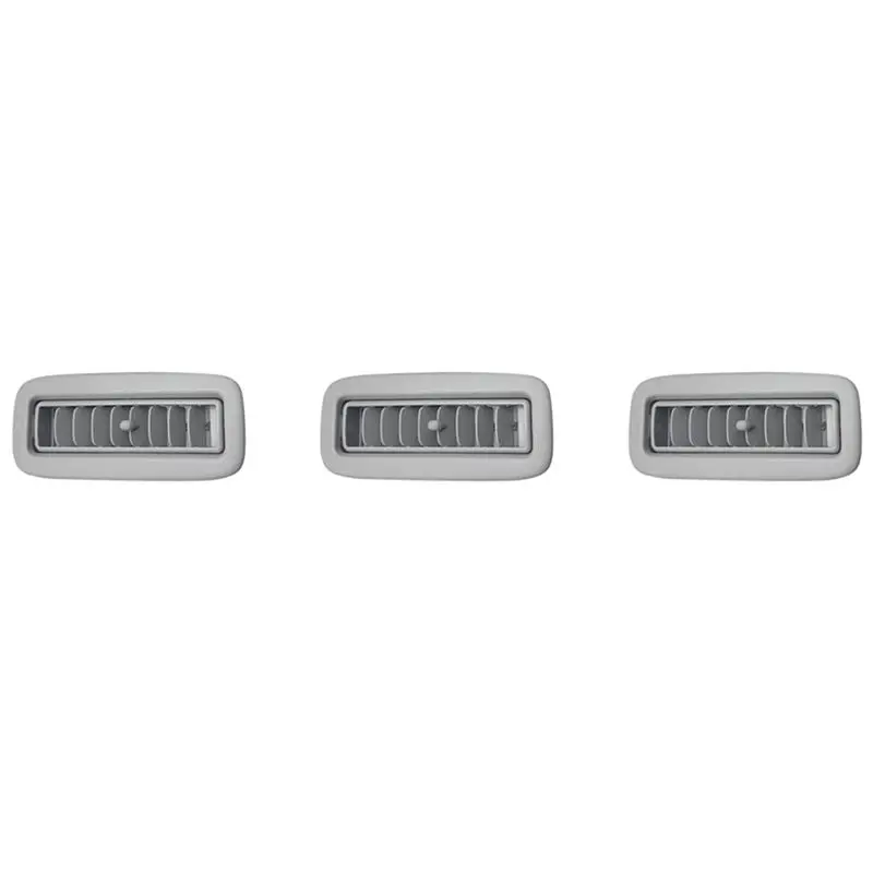 ABMI-3X Gray Car Roof Top Side Air Conditioning Vent A/C Panel Grille Cover For Pajero V93 V97 Montero V95 V98 V87,