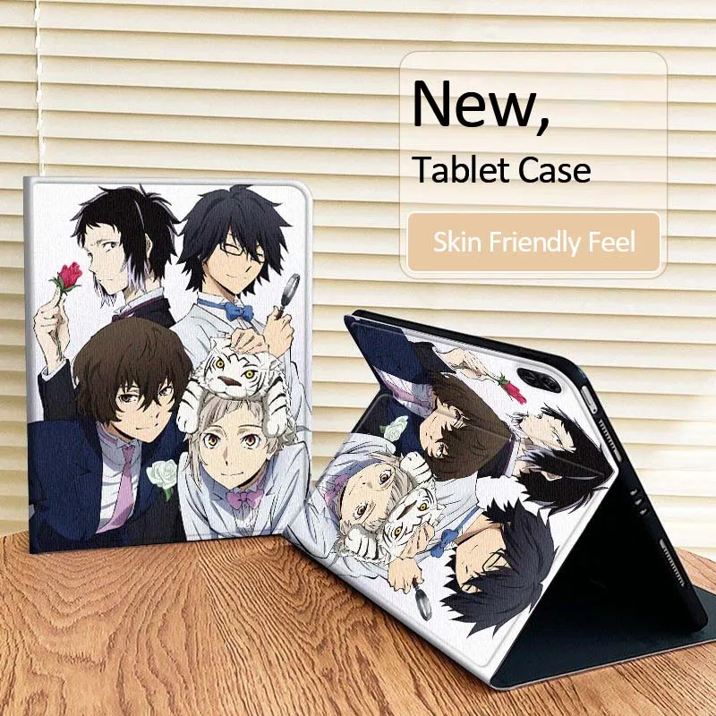 

B-Bungos S-Strays D-Dogs Tablet Case For Huawei MatePad Pro Air 12 X Honor Pad 8 V8 9 13 GT GT2 3 12.6 13.3 Inch