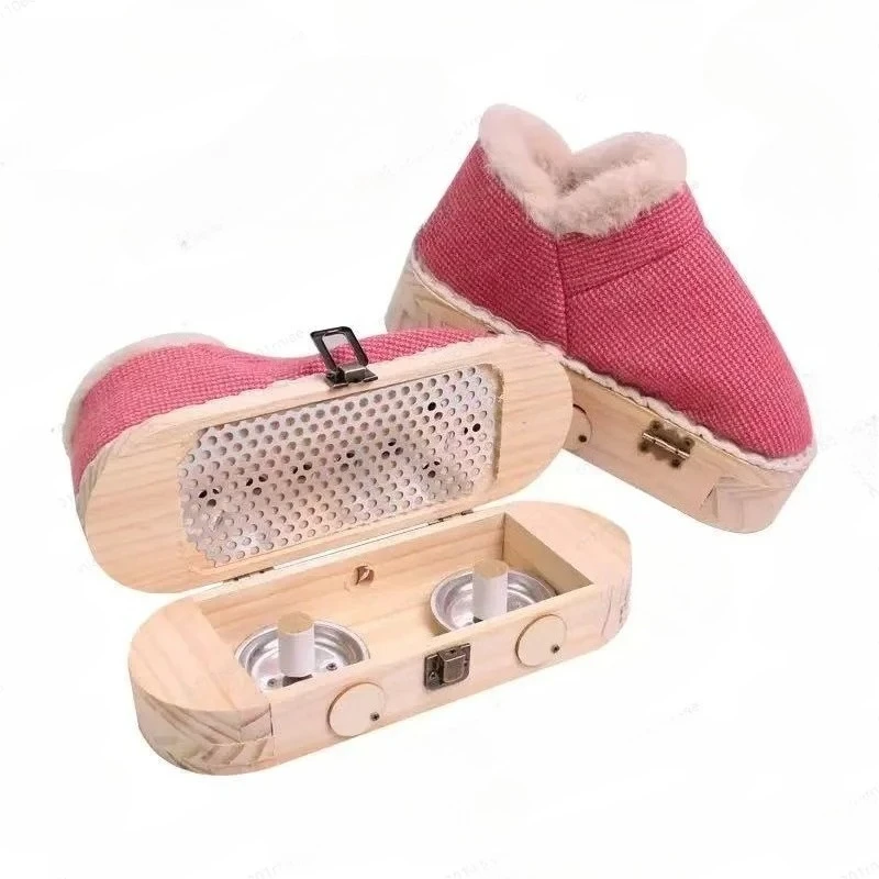 Moxibustion shoes home portable moxibustion can be walked moxibustion shoes health foot boots physiotherapy box wormwood