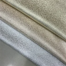 Metal Yarn Gold Silver Paint Embossed Brocade Jacquard Garments Fabric Sewing Material Dress 145cm Sold By Meter