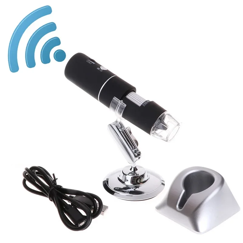 Imagem -02 - Microscópio Digital 1000x com Câmera Portátil Cores 1080p Wi-fi para Android Ios Iphone Ipad Reparo Biológico e Pcb