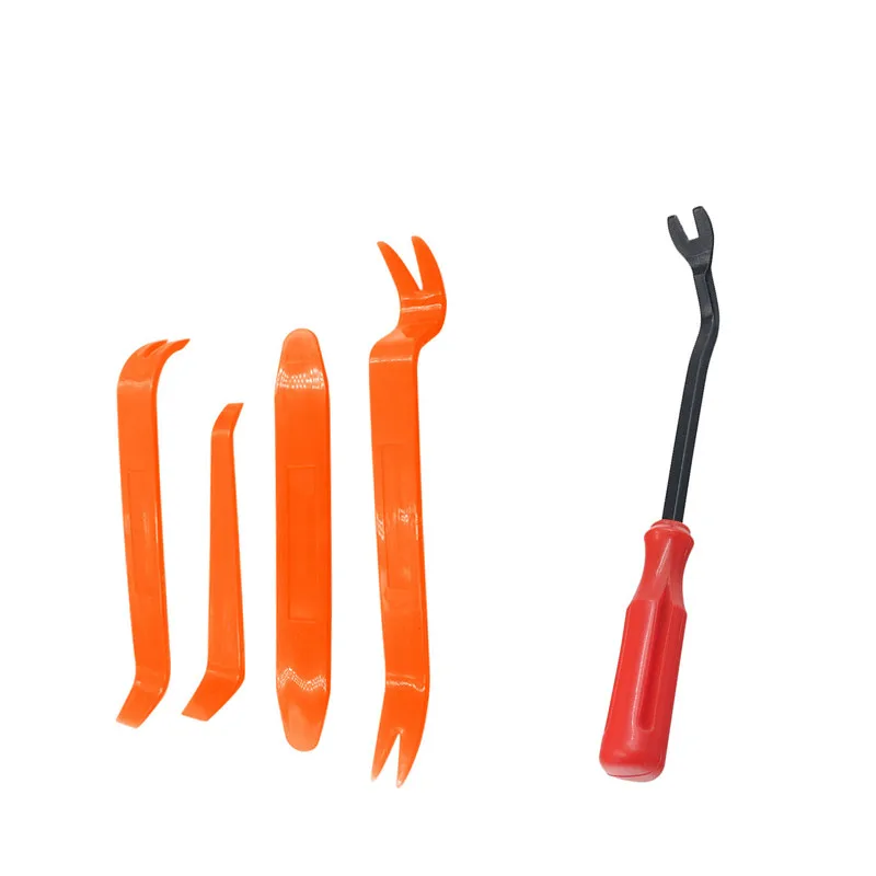 4pcs Removal Car Repair Tool Door Panel Trim Dash Audio Radio Remover Trim Clip Disassemble Vehicles