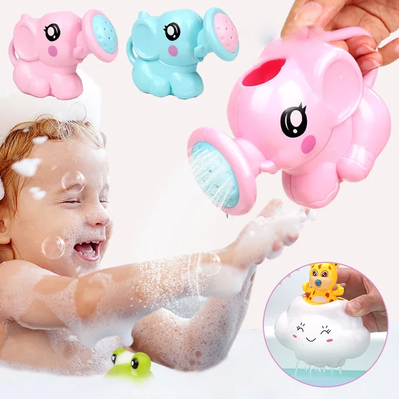 

Baby Bath Toys Kids Watering Pot Bath Toy Cartoon Plastic Bathroom Shower Tool Baby Baths Toy for Children Summer Bath Sprinkler