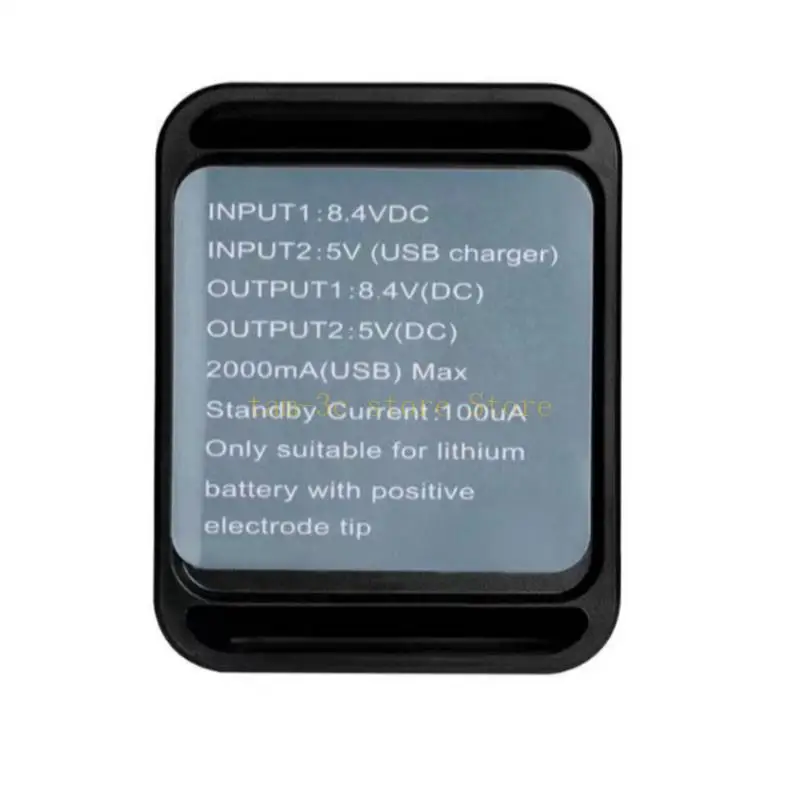 Compact Battery Enclosure Portable 21700 Battery Chamber 21700 Battery Repository for Bicycles Lighting & Charging D0UA